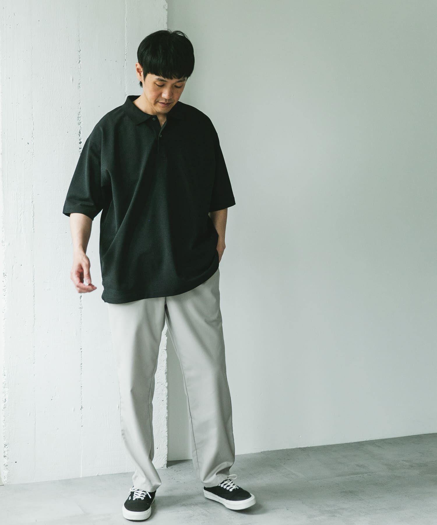 URBAN RESEARCH DOORS「『速乾/接触冷感/イージーケア』ウールライクイージートラウザー」|その他|