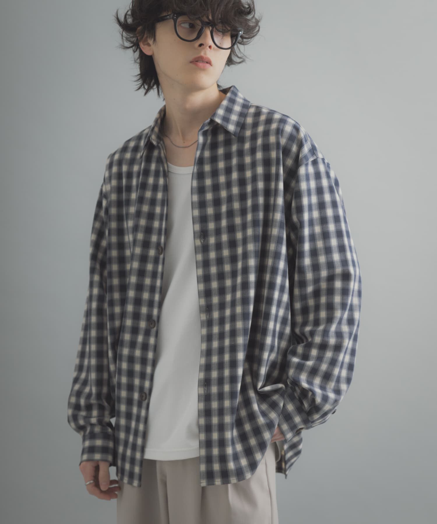 SENSE OF PLACE by URBAN RESEARCH「『ユニセックス』『イージーケア』カラールーズシャツ」|シャツ・ブラウス|