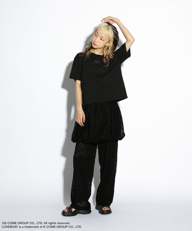 Green Parks「■LOVEBOAT ロゴラメptTEE」|Tシャツ・カットソー|