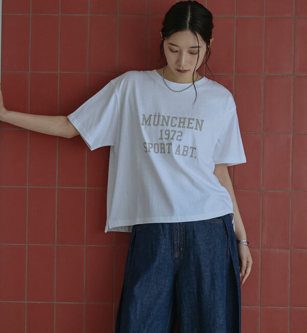 Doux archives「ＭＵＮＣＨＥＮ　ロゴＴｅｅ」|Tシャツ・カットソー|
