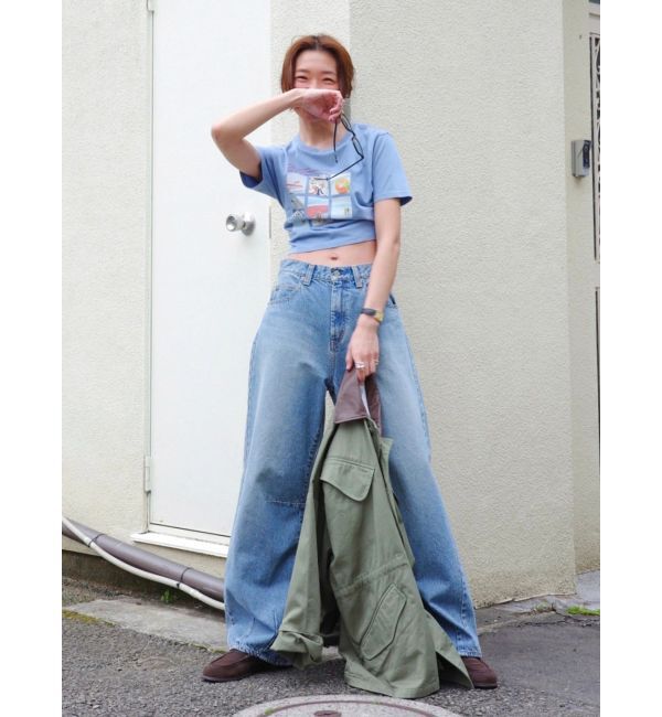 Ungrid「フォトプリントコンパクトTee」|Tシャツ・カットソー|