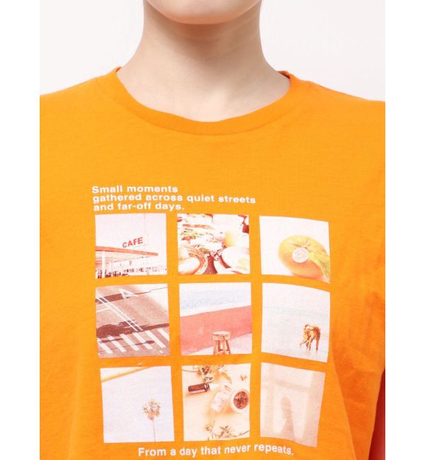 Ungrid「フォトプリントコンパクトTee」|Tシャツ・カットソー|