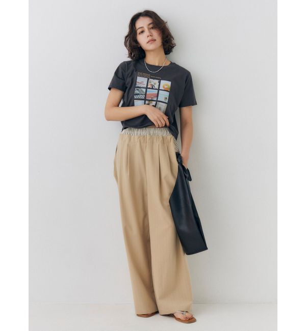 Ungrid「フォトプリントコンパクトTee」|Tシャツ・カットソー|