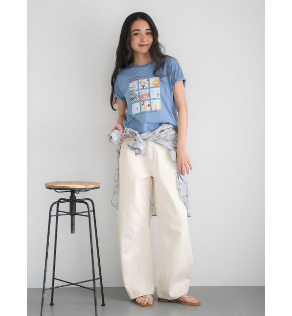 Ungrid「フォトプリントコンパクトTee」|Tシャツ・カットソー|