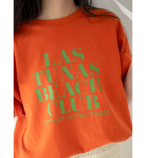 Ungrid「ヴィンテージウォッシュロゴビックTee」|Tシャツ・カットソー|