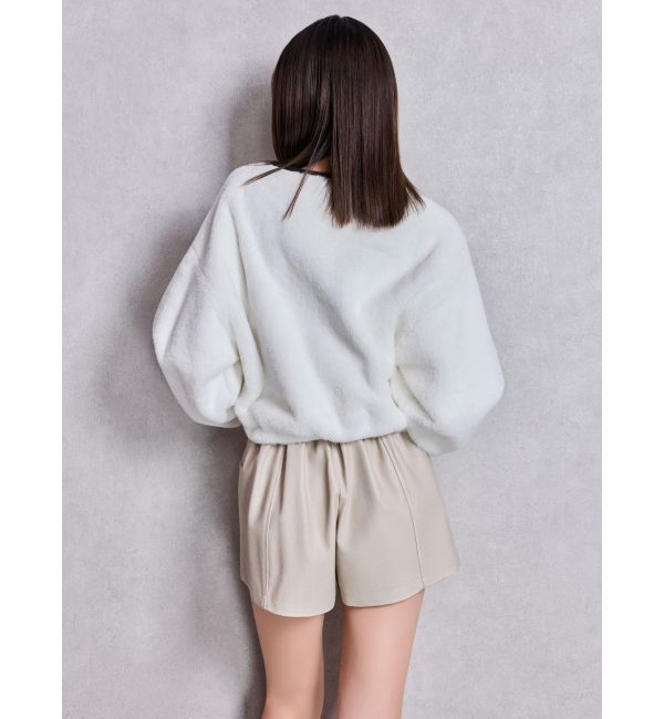 GYDA「フェイクレザーレイヤーショートパンツ」|その他|