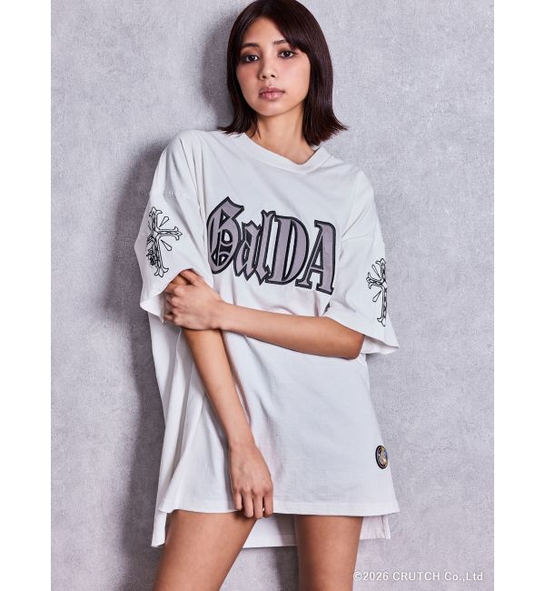 GYDA「GYDA&times;GALFY BACK LOGO BIG Tシャツ」|Tシャツ・カットソー|
