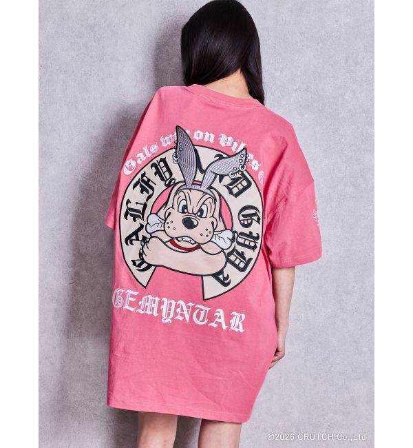 GYDA「GYDA&times;GALFY BACK LOGO BIG Tシャツ」|Tシャツ・カットソー|