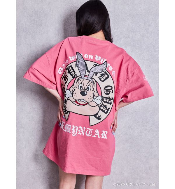 GYDA「GYDA&times;GALFY BACK LOGO BIG Tシャツ」|Tシャツ・カットソー|