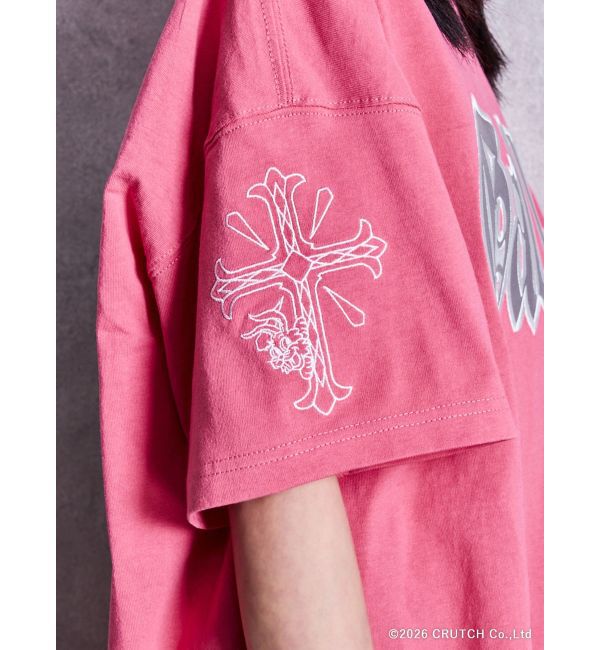 GYDA「GYDA&times;GALFY BACK LOGO BIG Tシャツ」|Tシャツ・カットソー|