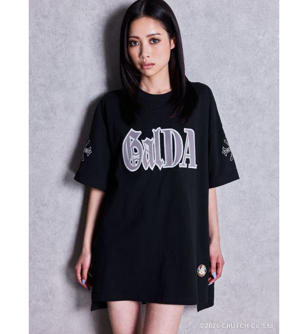 GYDA「GYDA&times;GALFY BACK LOGO BIG Tシャツ」|Tシャツ・カットソー|