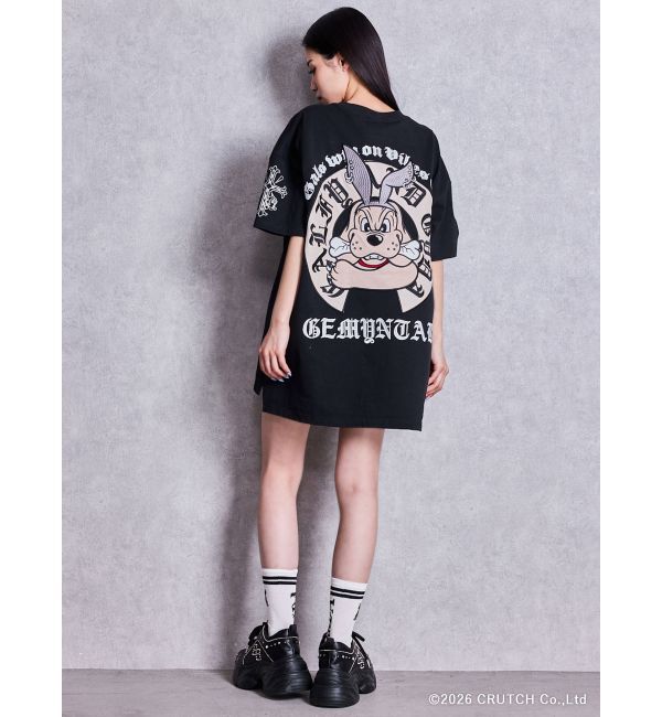 GYDA「GYDA&times;GALFY BACK LOGO BIG Tシャツ」|Tシャツ・カットソー|