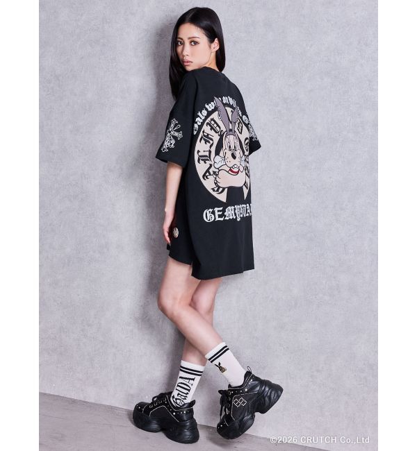 GYDA「GYDA&times;GALFY BACK LOGO BIG Tシャツ」|Tシャツ・カットソー|