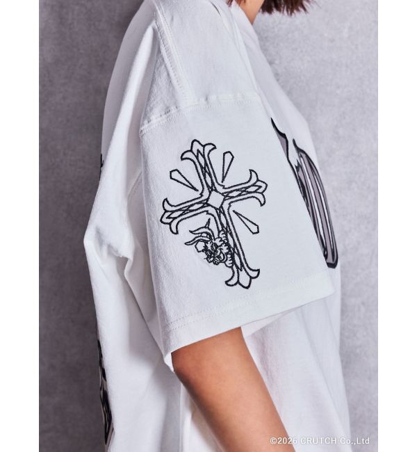 GYDA「GYDA&times;GALFY BACK LOGO BIG Tシャツ」|Tシャツ・カットソー|