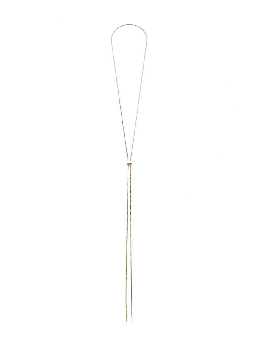 Mila Owen「【EVERYDAY PROOF JEWELRY 】シンプルスライダーネックレス」|ネックレス|