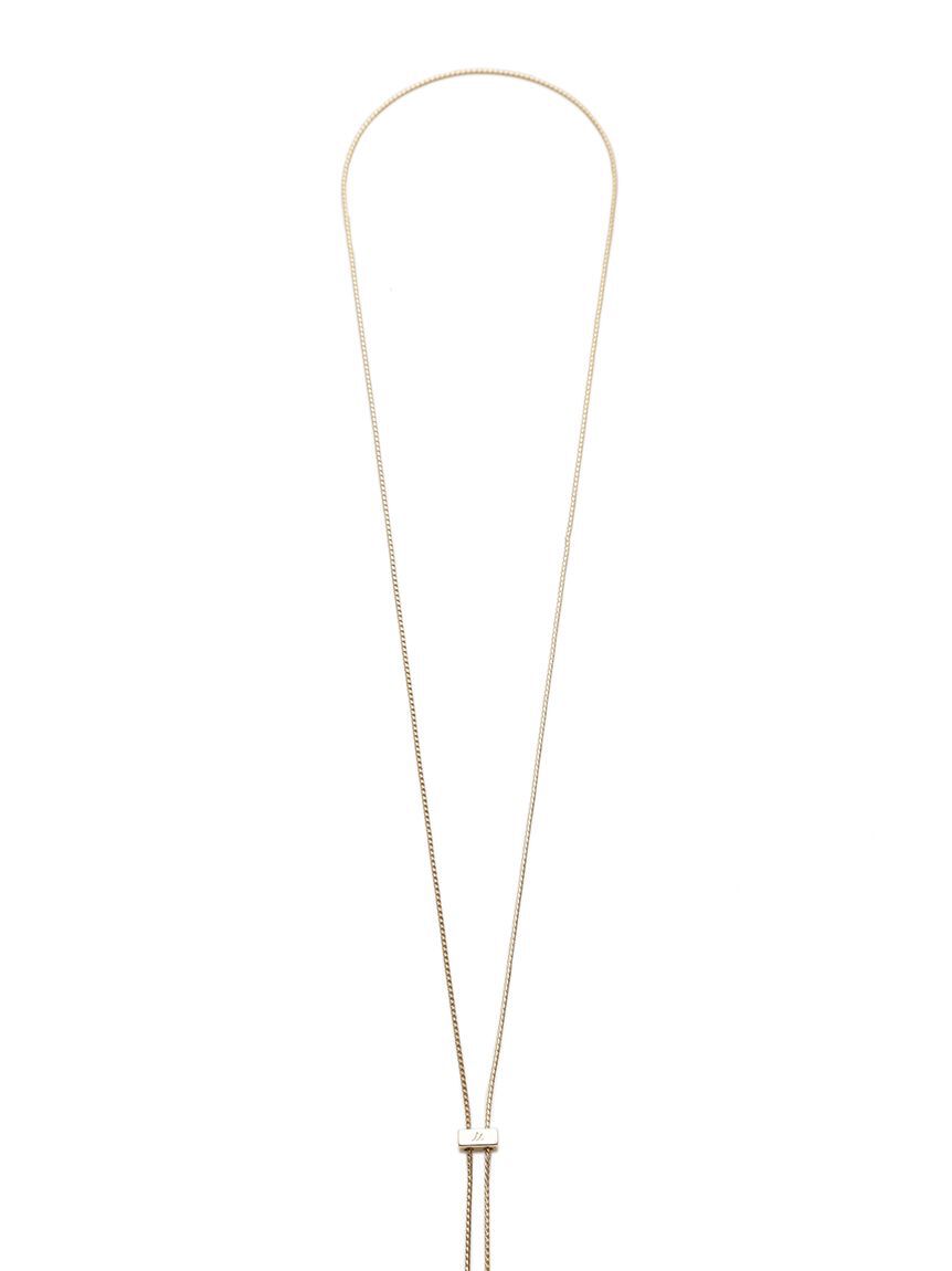 Mila Owen「【EVERYDAY PROOF JEWELRY 】シンプルスライダーネックレス」|ネックレス|