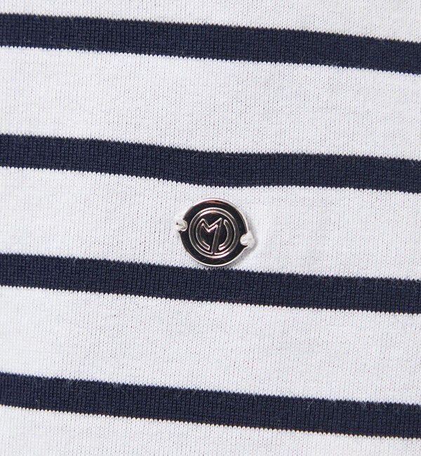 MACKINTOSH PHILOSOPHY「ラウンドヘムシルケットボーダーカットソー」|Tシャツ・カットソー|