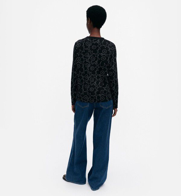Marimekko「Sekunti Piirto Unikko カットソー」|シャツ・ブラウス|