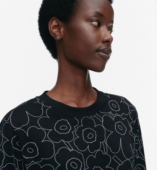 Marimekko「Sekunti Piirto Unikko カットソー」|シャツ・ブラウス|