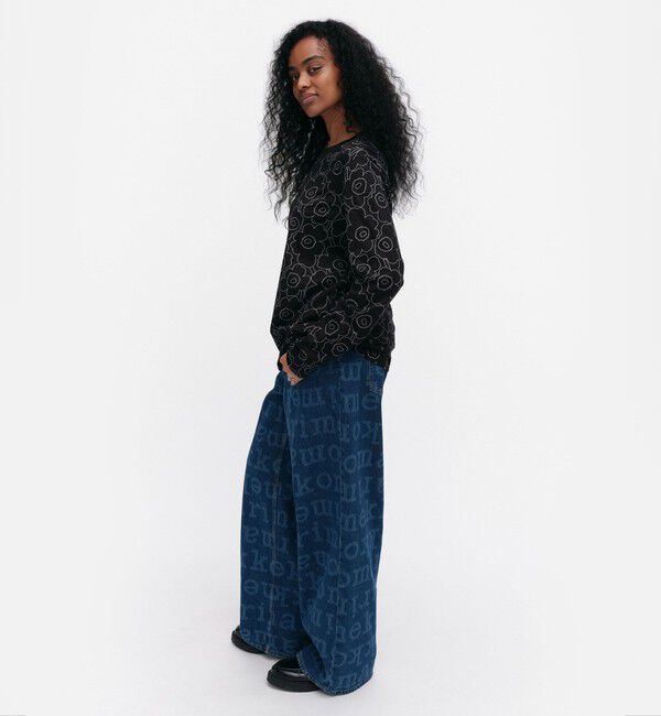 Marimekko「Sekunti Piirto Unikko カットソー」|シャツ・ブラウス|