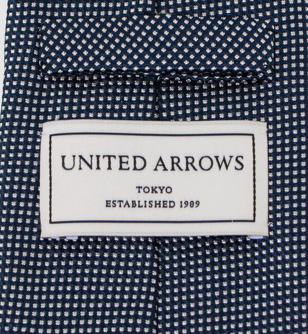UNITED ARROWS「フォサッティ ピンドット ネクタイ」|ネクタイ・蝶ネクタイ|