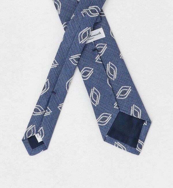 UNITED ARROWS「＜ERRICO FORMICOLA＞オーバル ジャガード ネクタイ」|ネクタイ・蝶ネクタイ|