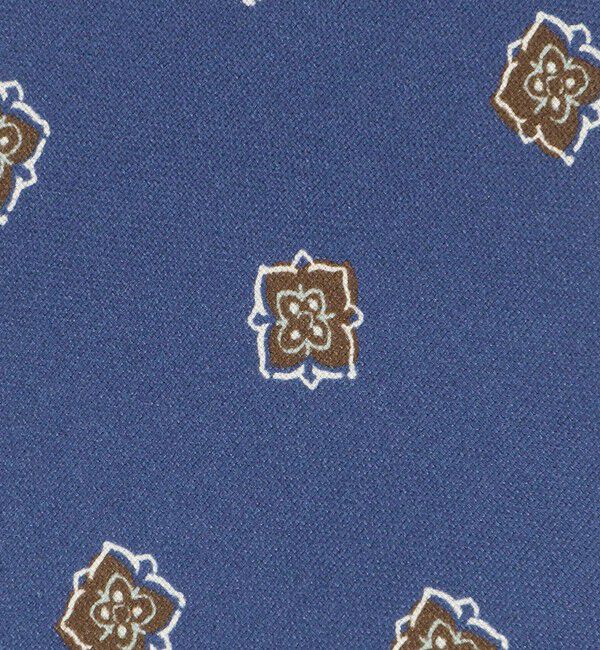 UNITED ARROWS「＜ARCURI＞スクエア フラワープリント ネクタイ」|ネクタイ・蝶ネクタイ|