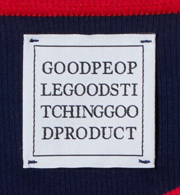UNITED ARROWS「＜GOOD PEOPLE GOOD STITCHING GOOD PRODUCT＞トリム リブ Tシャツ」|Tシャツ・カットソー|