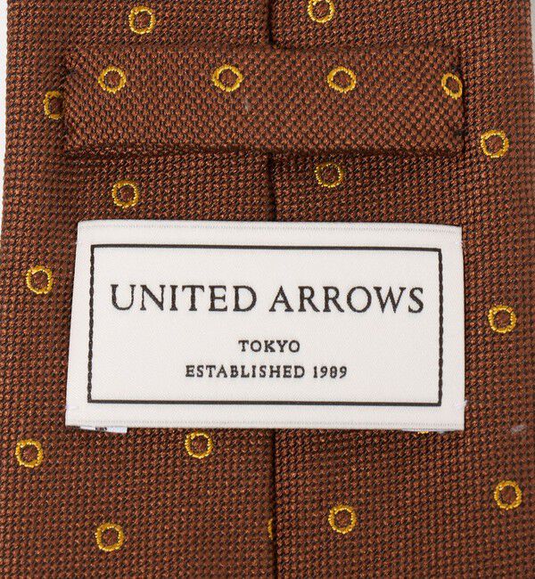 UNITED ARROWS「ジャガード ドット ネクタイ」|ネクタイ・蝶ネクタイ|