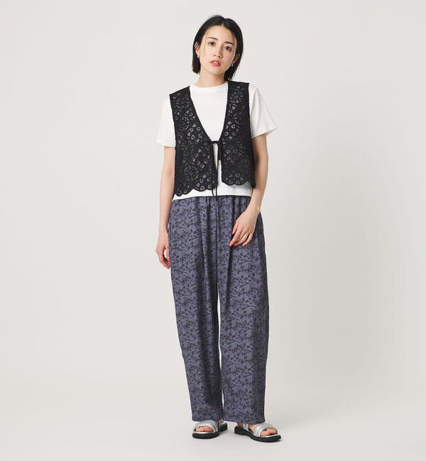 BEAUTY&YOUTH UNITED ARROWS「コードレース ショートベスト」|ベスト・ジレ|