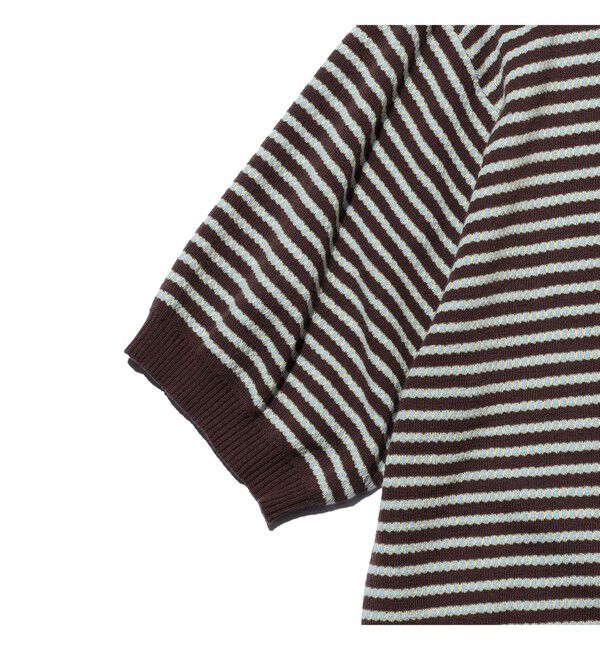 BEAMS PLUS「Knit Tee Dot Pattern Jacquard」|Tシャツ・カットソー|