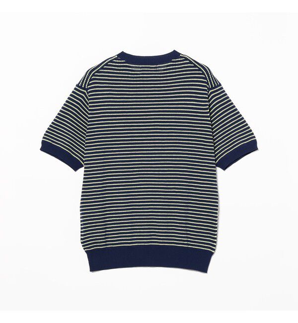 BEAMS PLUS「Knit Tee Dot Pattern Jacquard」|Tシャツ・カットソー|