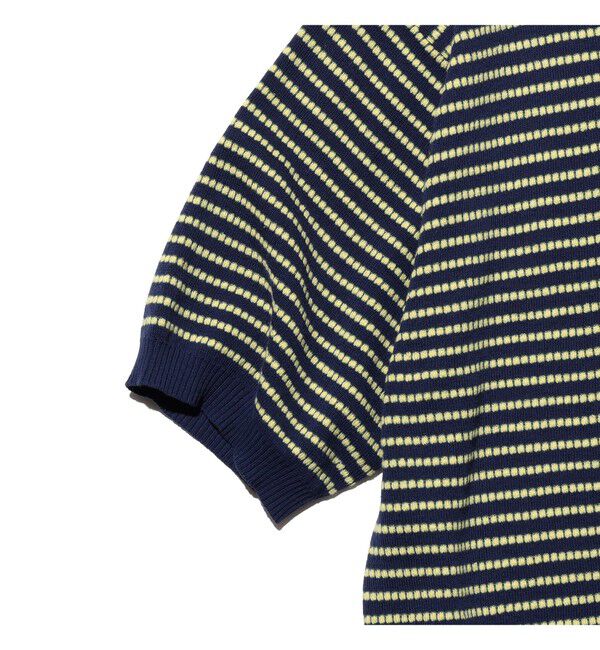 BEAMS PLUS「Knit Tee Dot Pattern Jacquard」|Tシャツ・カットソー|
