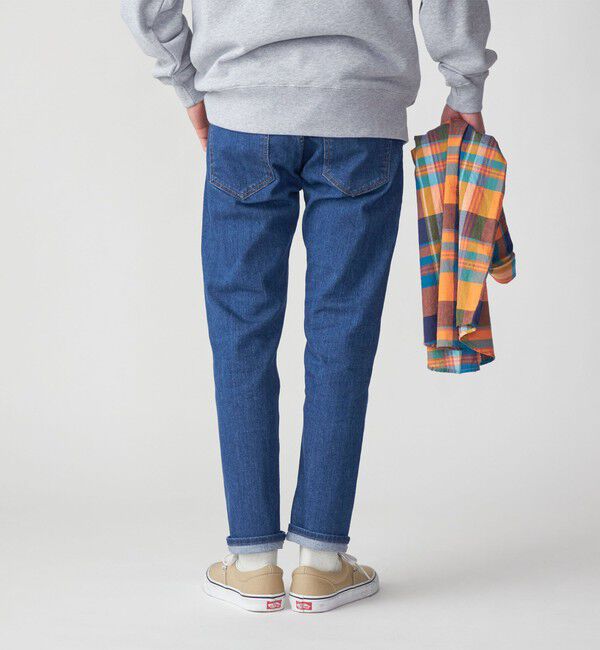 SHIPS「【WEB限定】SHIPS: MADE IN JAPAN セルビッチ ストレッチ スリムストレート デニム パンツ」|デニム|