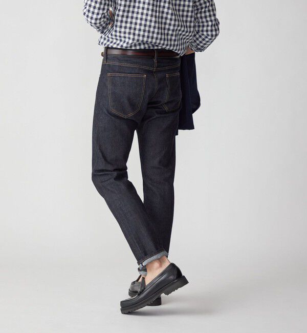 SHIPS「【WEB限定】SHIPS: MADE IN JAPAN セルビッチ ストレッチ スリムストレート デニム パンツ」|デニム|