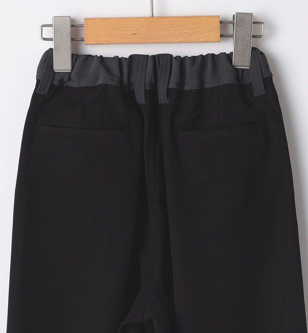 SHIPS KIDS「SHIPS KIDS:100～130cm / ブラック テーパード パンツ」|その他|