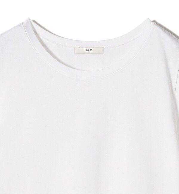 SHIPS for women「ギザコットン ベーシック TEE」|Tシャツ・カットソー|