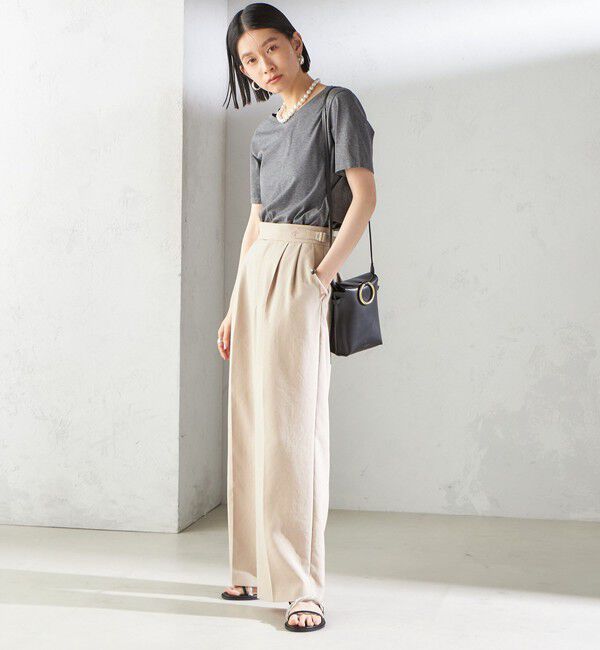SHIPS for women「ギザコットン ベーシック TEE」|Tシャツ・カットソー|