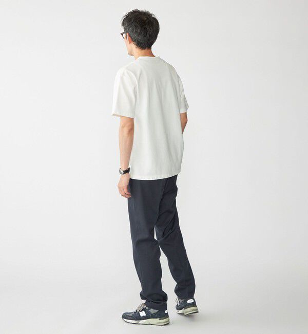 SHIPS「【WEB限定】SHIPS: メランジ カノコ ヘンリーネック Tシャツ (半袖)」|Tシャツ・カットソー|