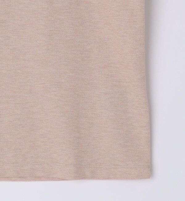 SHIPS「【WEB限定】SHIPS: メランジ カノコ クルーネック Tシャツ (半袖)」|Tシャツ・カットソー|