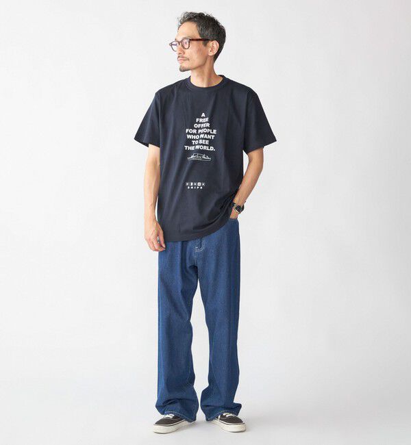 SHIPS「【WEB限定】SHIPS: SHIPS Co. デザイン プリント Tシャツ」|Tシャツ・カットソー|