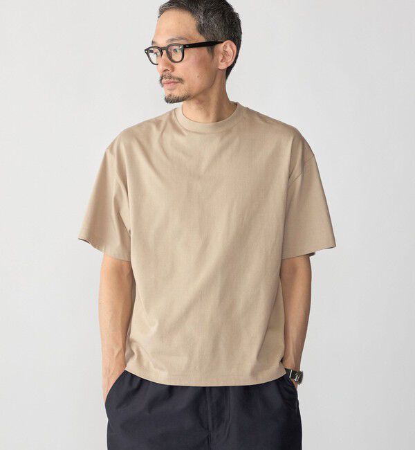 SHIPS「SHIPS: スビン ギザ コットン ショートスリーブ Tシャツ」|Tシャツ・カットソー|