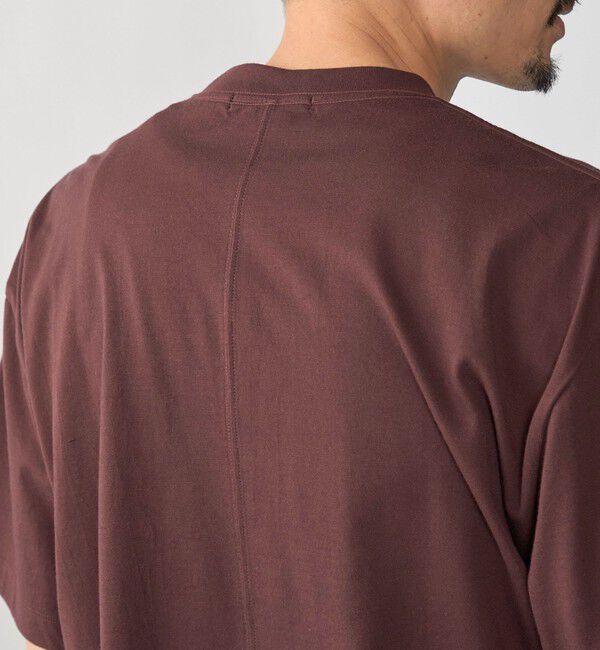 SHIPS「SHIPS: スビン ギザ コットン ショートスリーブ Tシャツ」|Tシャツ・カットソー|