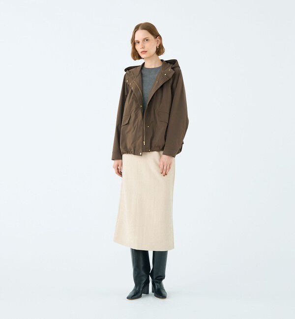 ハイカウントタフタ フーデッドショートコート（Ballsey）｜ルミネの