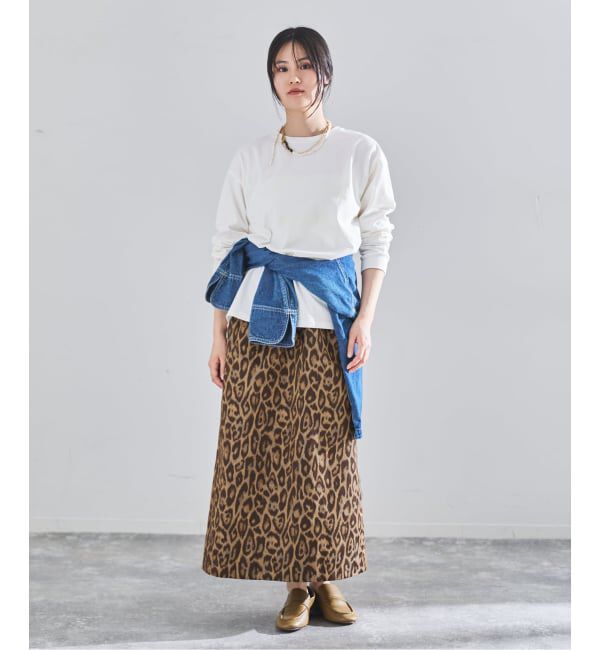IENA「TOURNON/トゥルノン JQ LEOPARD SK スカート 26SSSK007」|スカート|