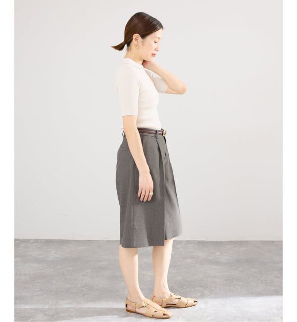 IENA「《セットアップ対応》ウォッシャブル トロピカルハーフパンツ」|その他|