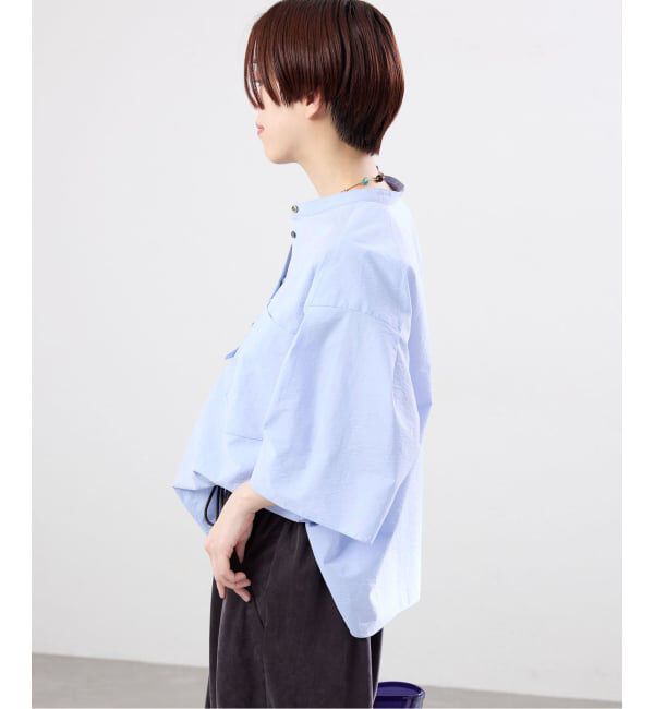 IENA「スキッパーシャツブラウス」|シャツ・ブラウス|