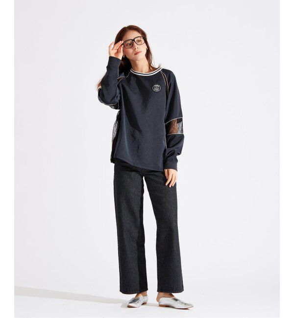 Paris Saint-Germain「【Paris Saint-Germain / パリ・サン＝ジェルマン】SATINxLACE GAME TOPS」|Tシャツ・カットソー|