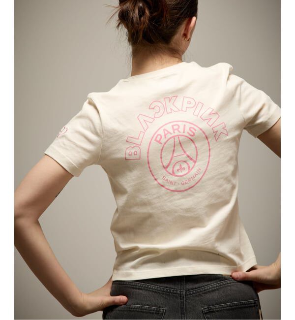 Paris Saint-Germain「【BlackpinkxPSG】Elevated Fitted GraphicTEE ST174- OFWPSG- BPP」|Tシャツ・カットソー|