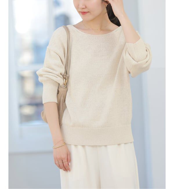 JOURNAL STANDARD relume「リネンコットン2WAYプルオーバー」|ニット・セーター|